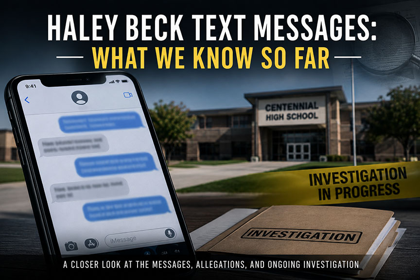 Haley Beck Text Messages: What We Know So Far