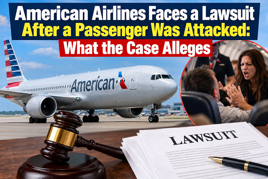 American Airlines Faces a Lawsuit After a Passenger Was Attacked: What the Case Alleges