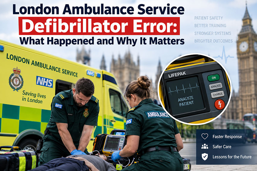 London Ambulance Service Defibrillator Error: What Happened and Why