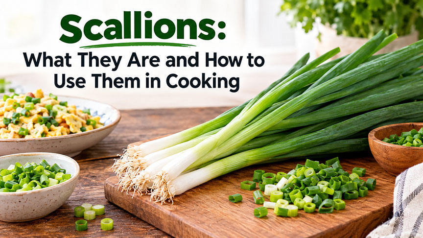 Scallions: What They Are and How to Use Them in Cooking