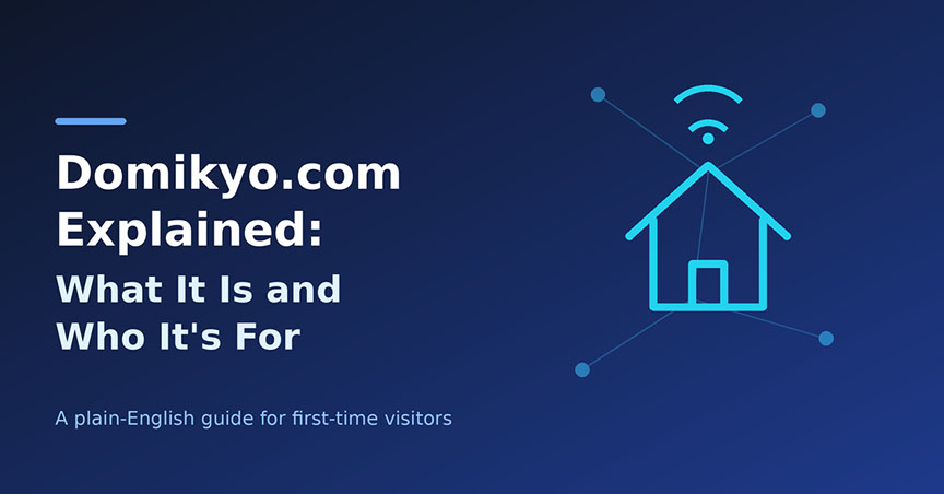 Domikyo.com Explained: What It Is and Who It’s For