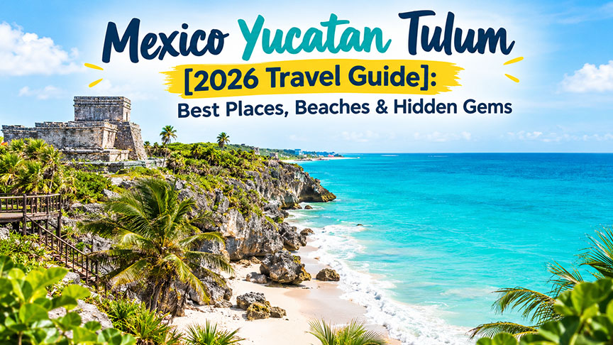 Mexico Yucatan Tulum [2026 Travel Guide]: Best Places, Beaches & Hidden Gems